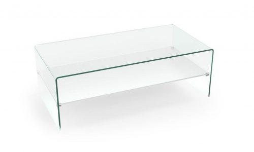 table basse etagere en verre