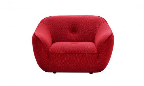 fauteuil design rouge
