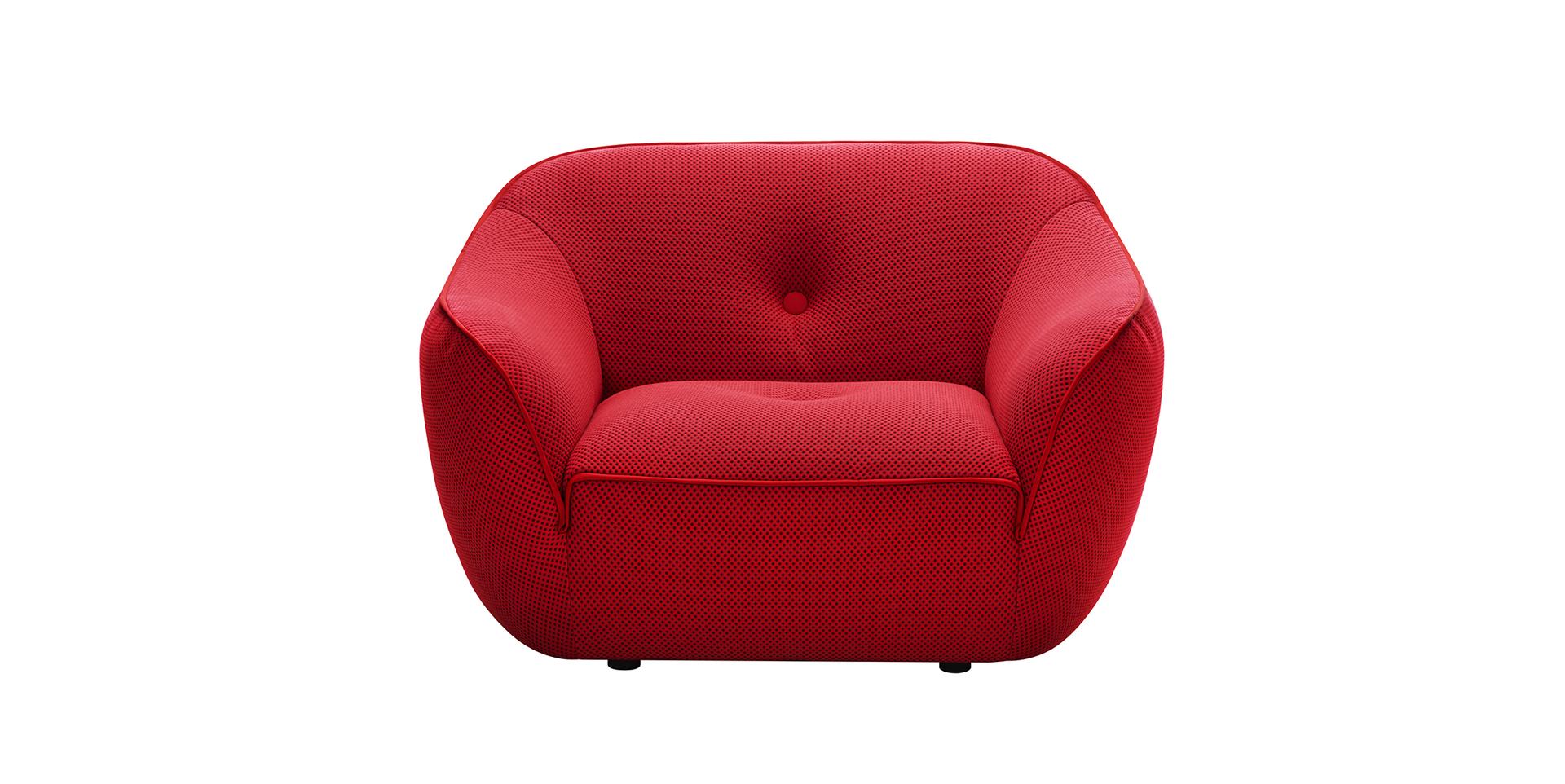 fauteuil design rouge