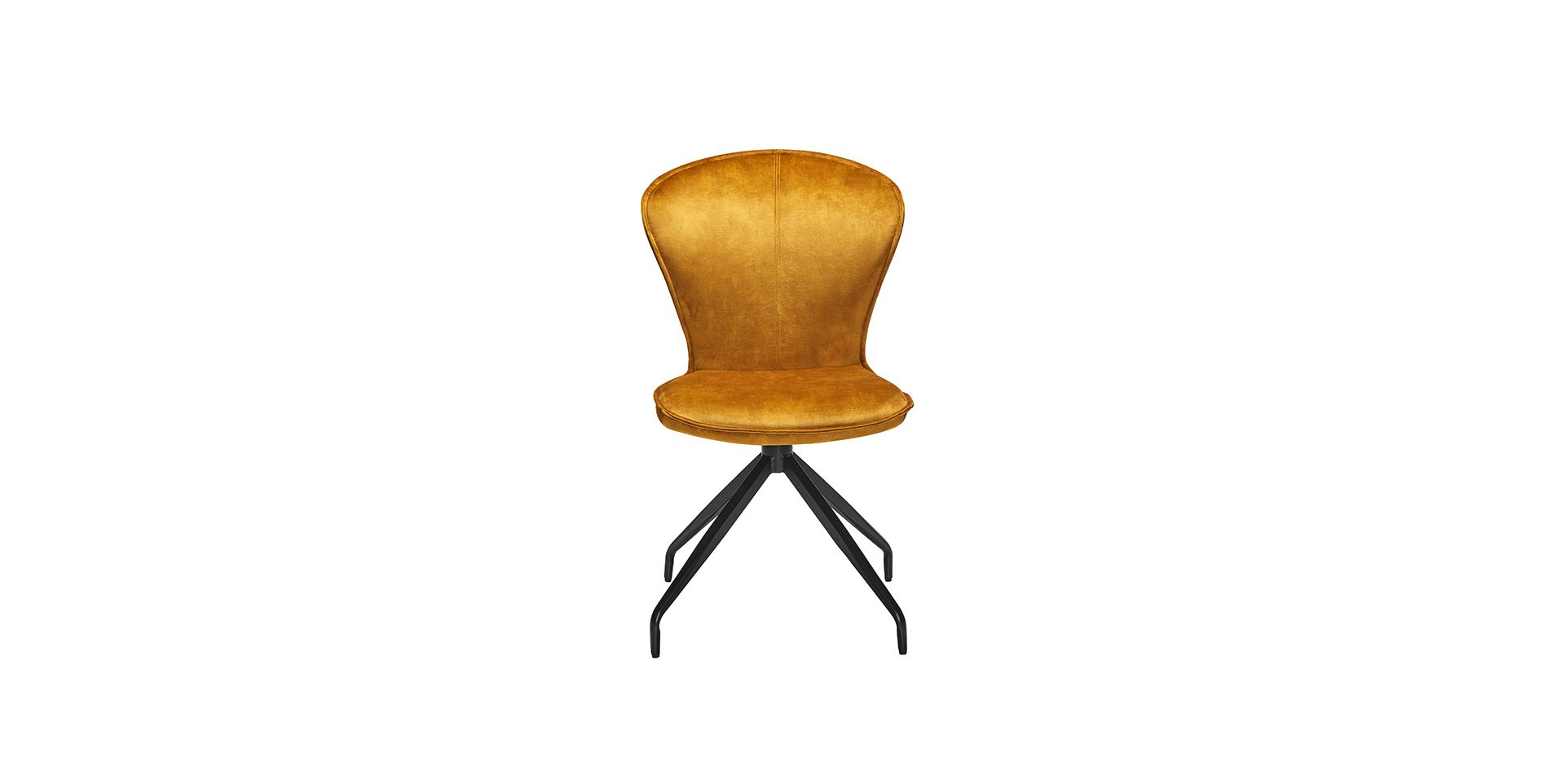 Chaise en tissu pivotante NEPTUNE miniature image n°2