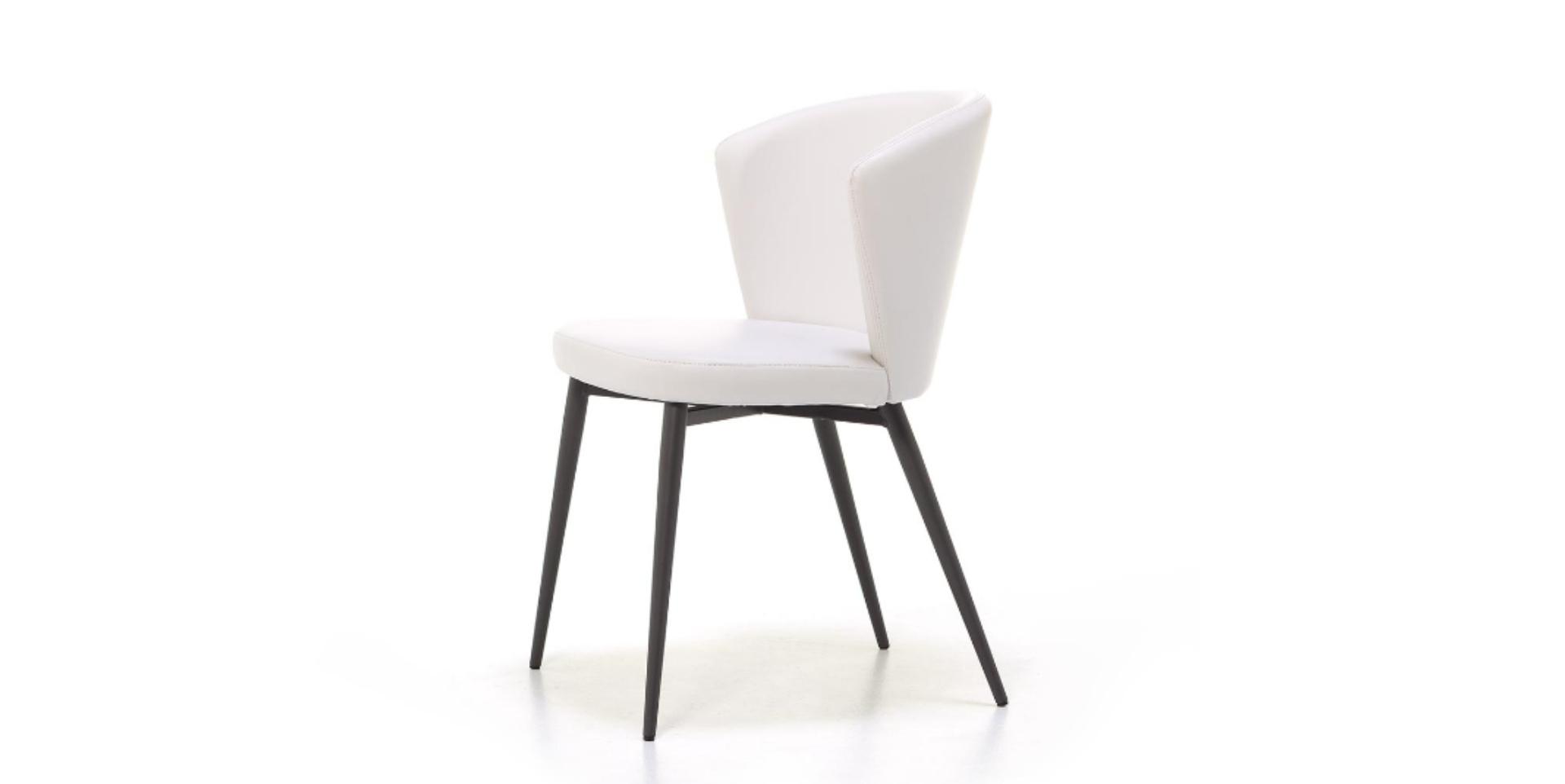 Chaise en tissu INES W slider image n°1