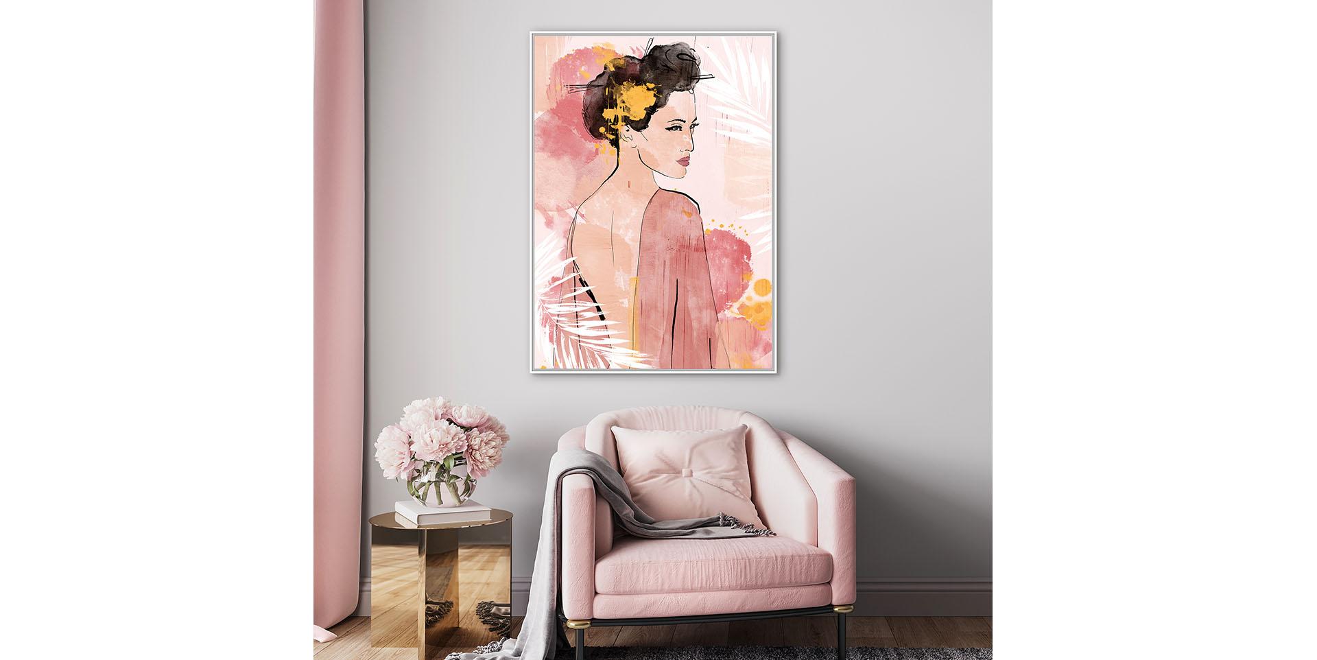 Tableau PINK LADY slider image n°1