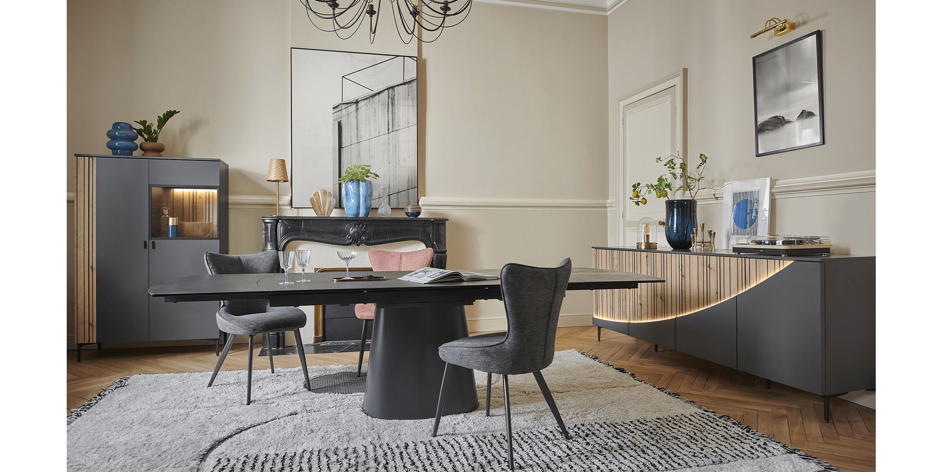 Table de repas TOPAZE slider image n°2