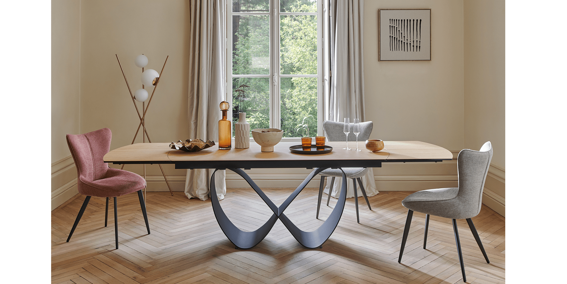 Table de repas TOPAZE slider image n°1