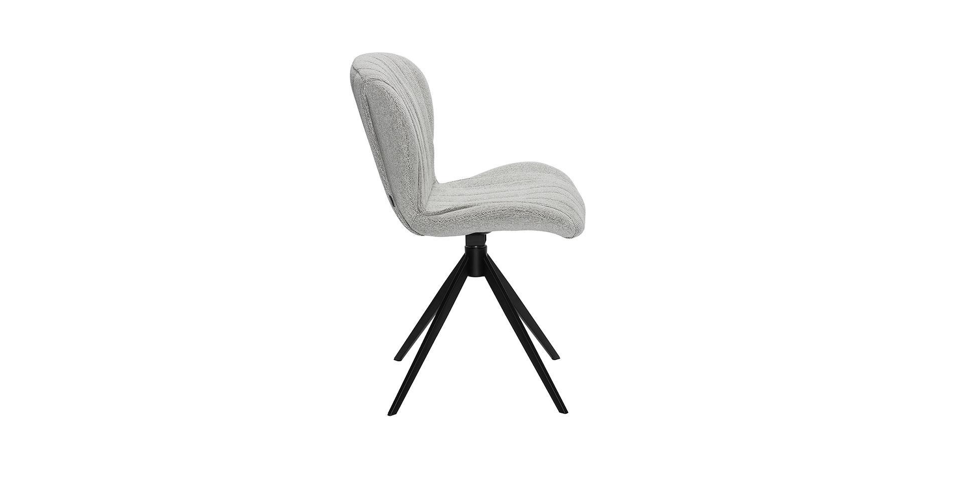 Chaise en tissu pivotante BUTTERFLY slider image n°5