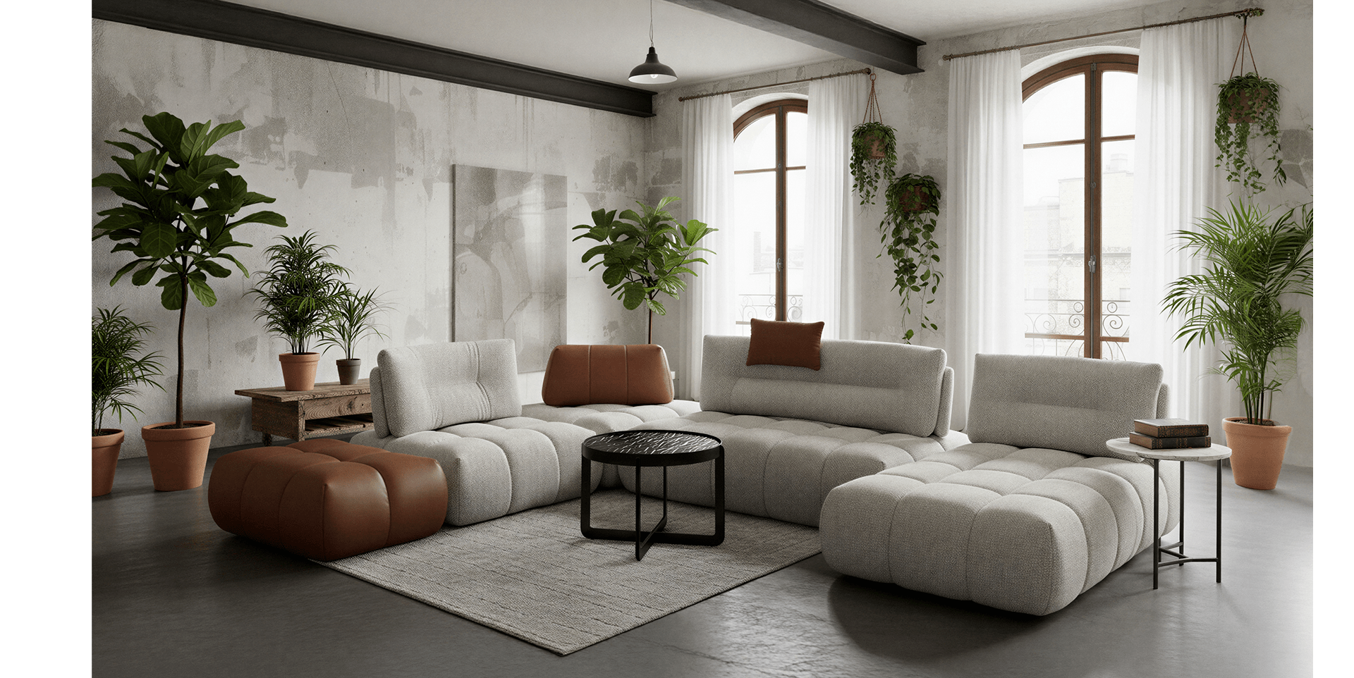 Canapé d'angle BOOGIE slider image n°2