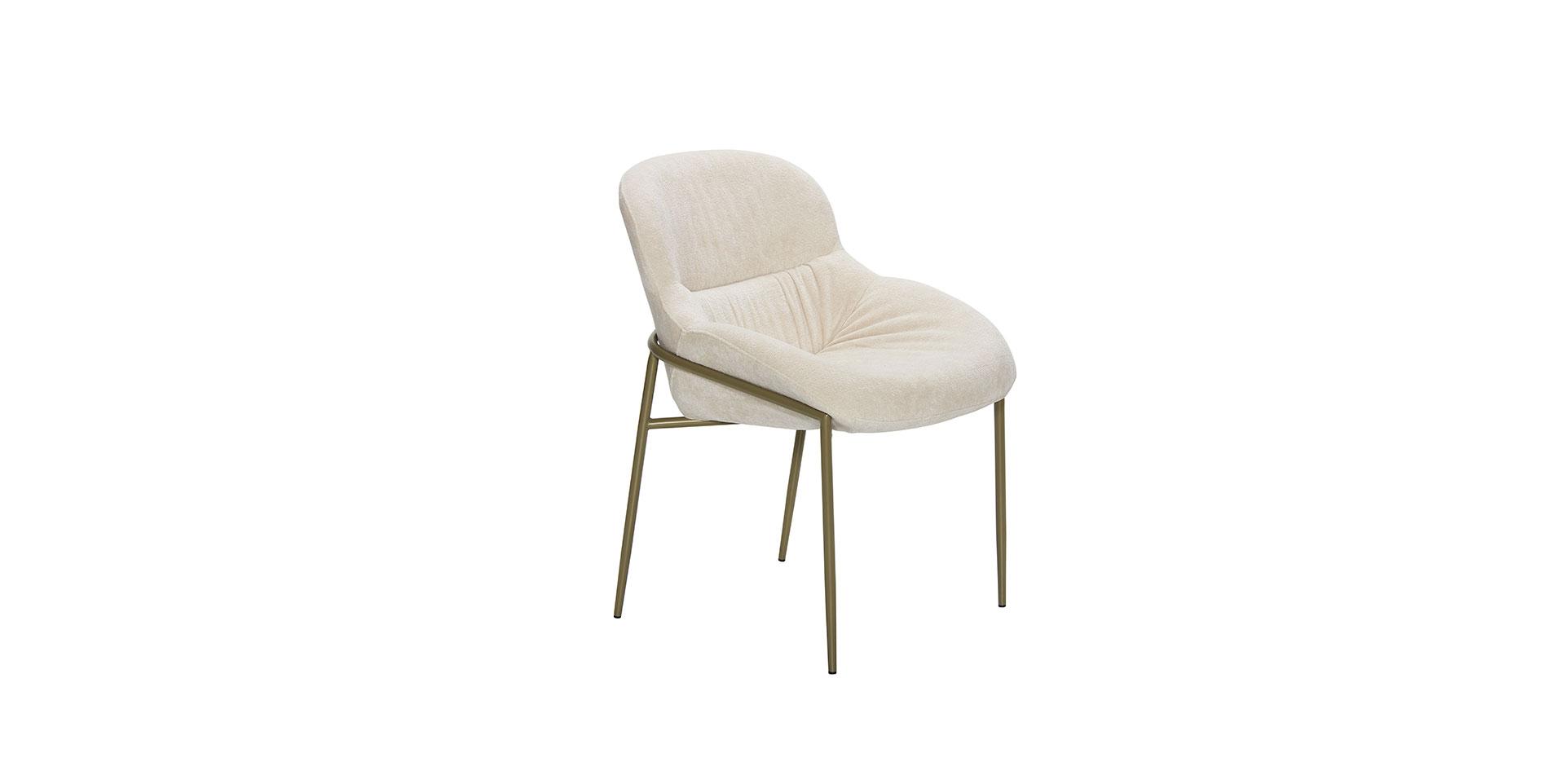 Chaise en tissu ALESSIA slider image n°2
