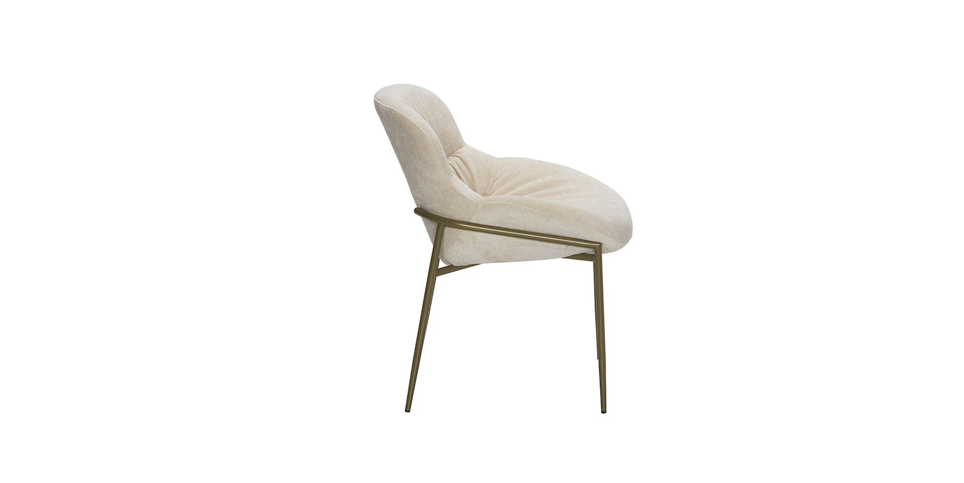 Chaise en tissu ALESSIA slider image n°3