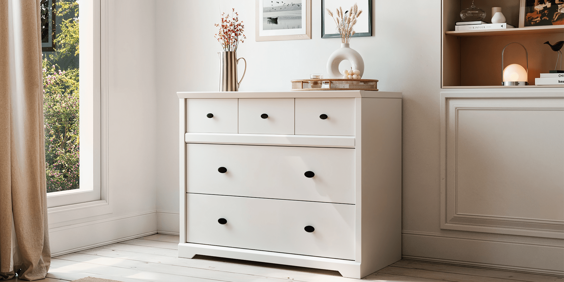 Commode 3 tiroirs BEAUMONT slider image n°1