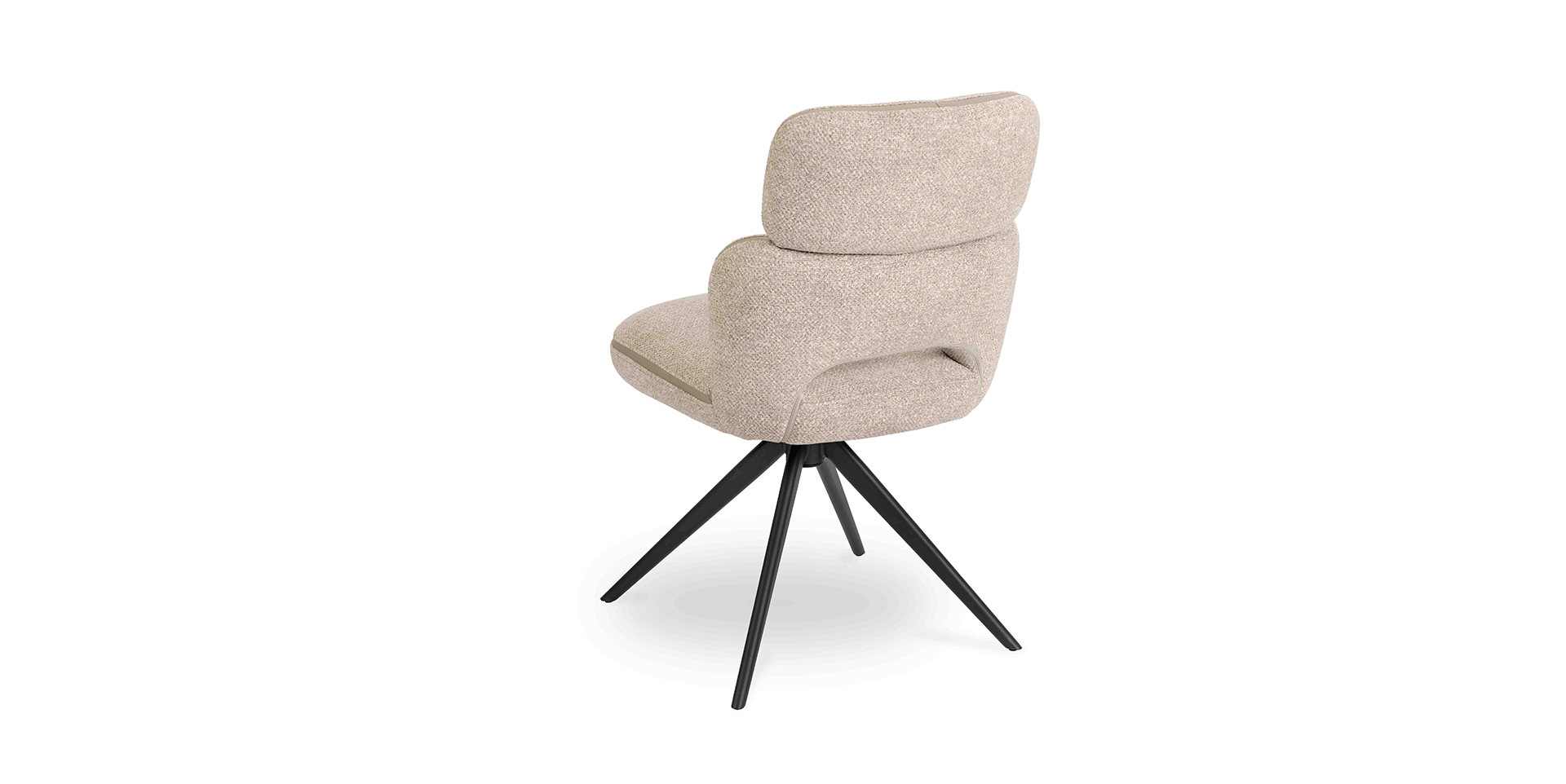 Chaise en tissu CELIA slider image n°3