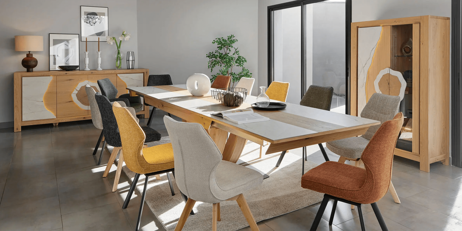 Table de salle à manger MINERALE slider image n°1