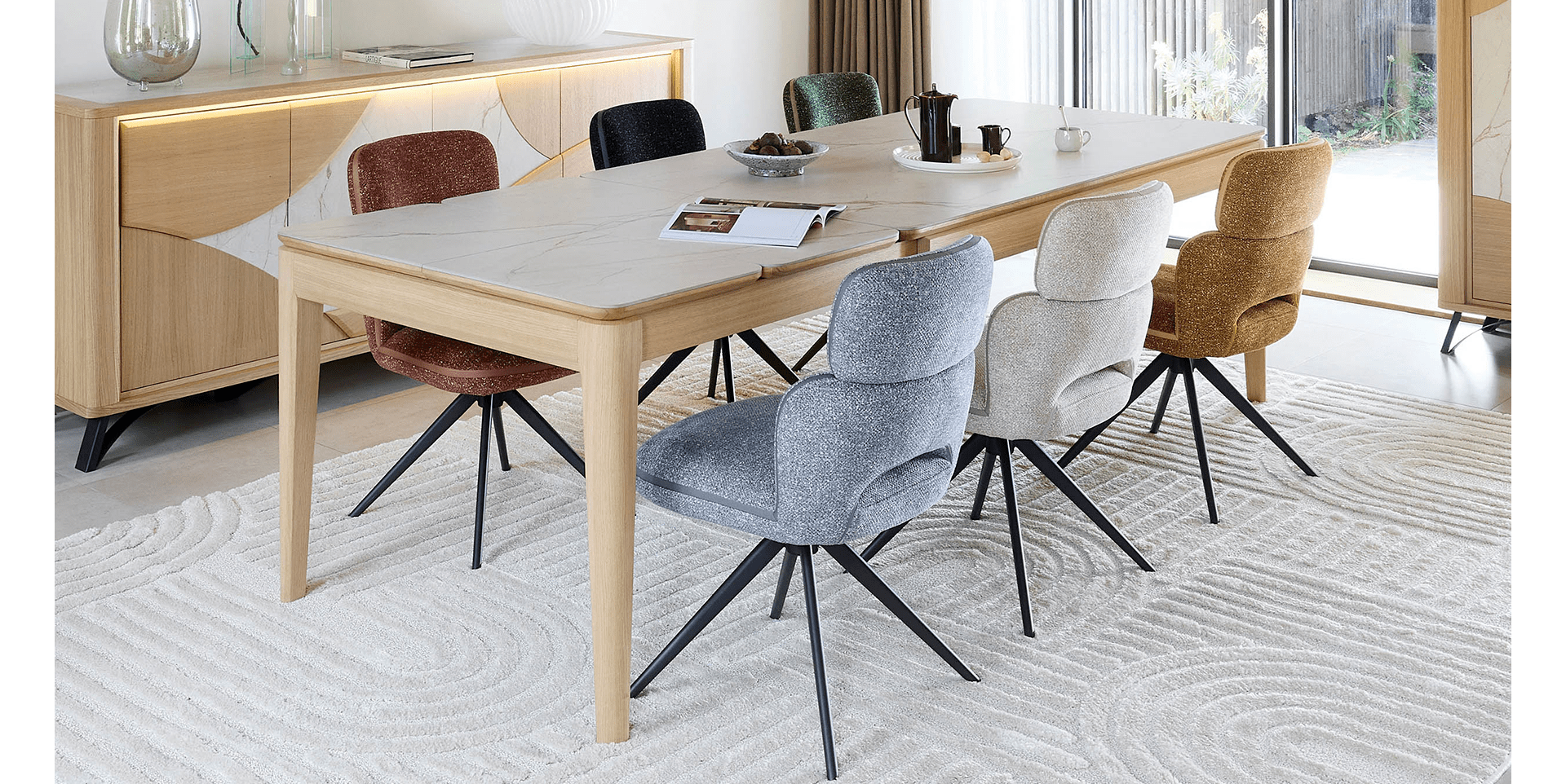 Table de salle à manger RIVIERA slider image n°1