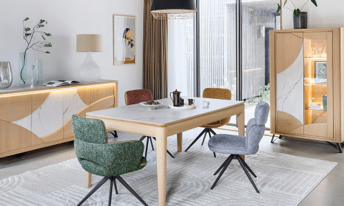 Bibliothèque et vitrine RIVIERA 1