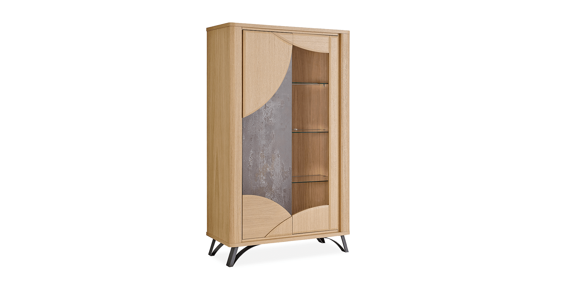 Bibliothèque et vitrine RIVIERA slider image n°3